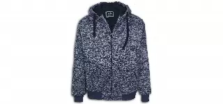 Men's Sherpa Lined Hoodie- Style #MFJ143X- $13.00/ Unit - 12 PCS/CASE - PLEASE SEE DESCRIPTION — Navy