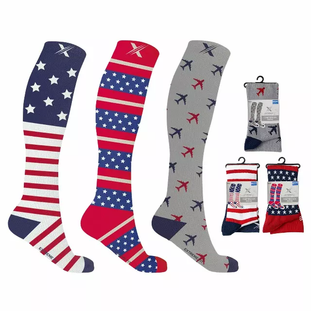 PATRIOTIC COLLECTION - 3 ASST STYLES — Large/XL