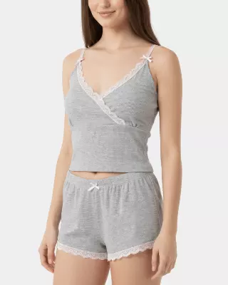 Sofi Pajama Set — Gray / M