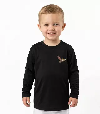 Boys Performance Black Top Pelican Graphic - 7671802