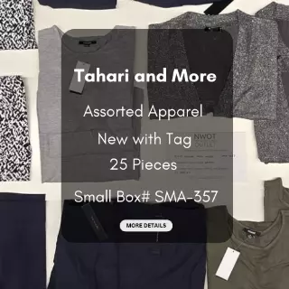 Tahari and more | Assorted Apparel | 25 Pieces | New with Tag |Small box #SMA-357
