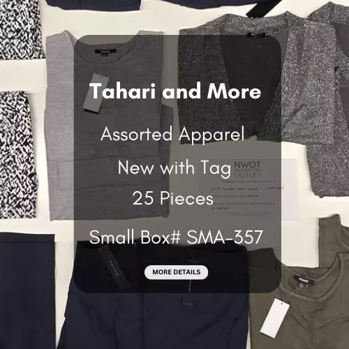 Tahari and more | Assorted Apparel | 25 Pieces | New with Tag |Small box #SMA-357