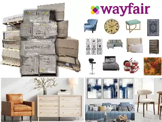 Wayfair Furniture & Home Decor Liquidation Truckload · 150–200 pieces · clean