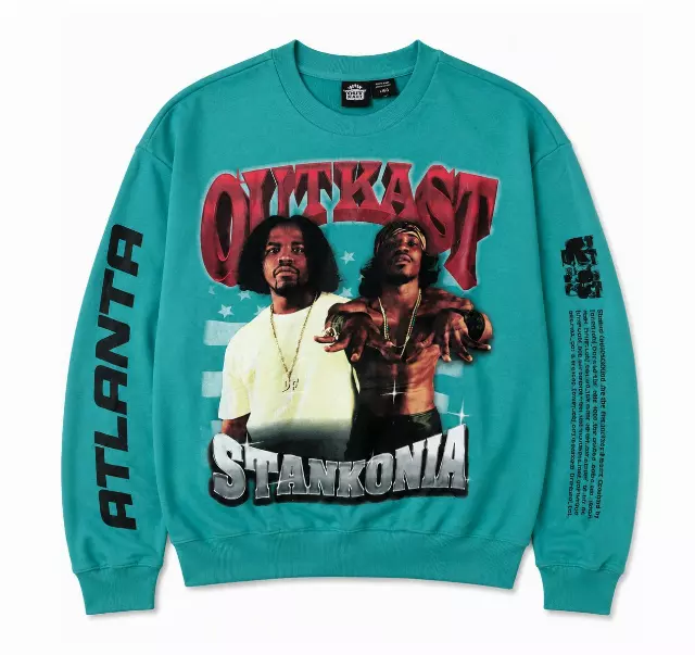 OUTKAST STANKONIA CREWNECK DARK TEAL
