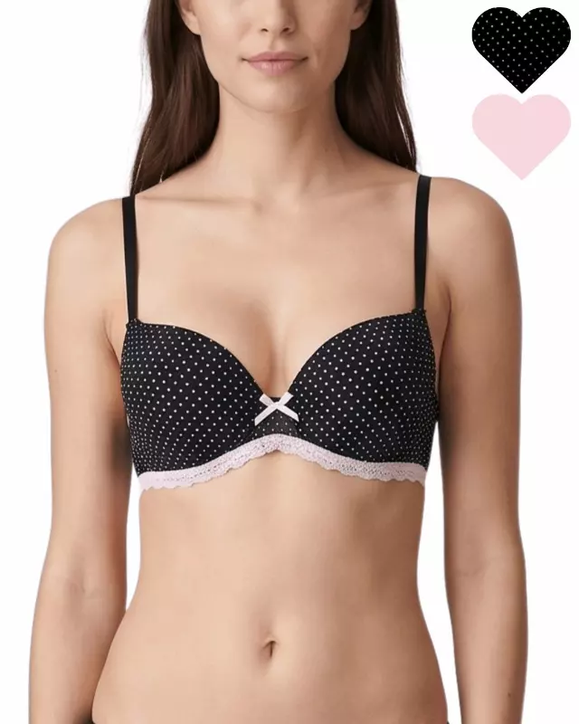 Mila Push-Up 2-Pack Bra — Black / 34C