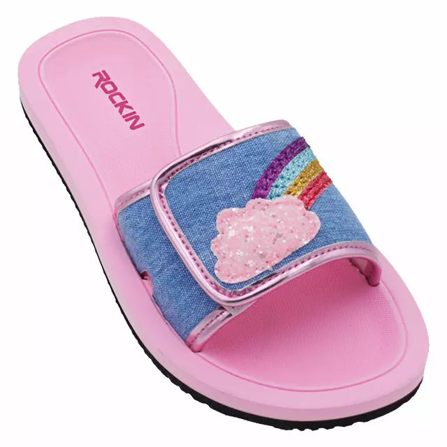 Kids Rainbow Cloud Slides