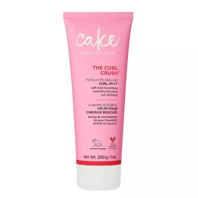 Cake Beauty The Curl Crush Curl Jelly – Soft Hold & Shine – 200 g/7 Oz