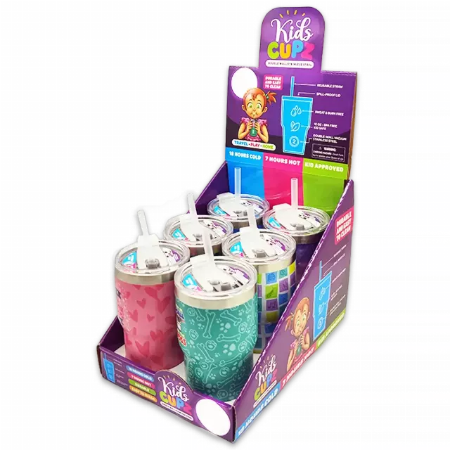 Insulated Kids Cup - 6 Pieces Per Retail Ready Display 25289