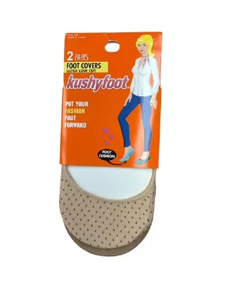 #6-KF-1063104 Women’s Ultra Low Cut Fashion Foot Cover – $.21 Per 2 Pair Pack (24 Packs)