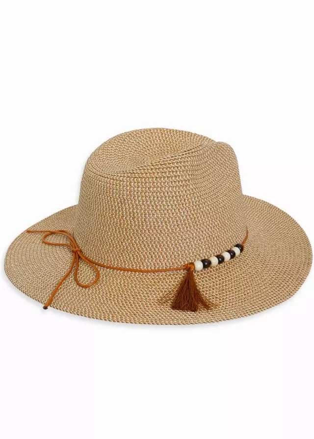 Magid Straw Panama Hat — Toast · SKU HA-1530S-TOAST