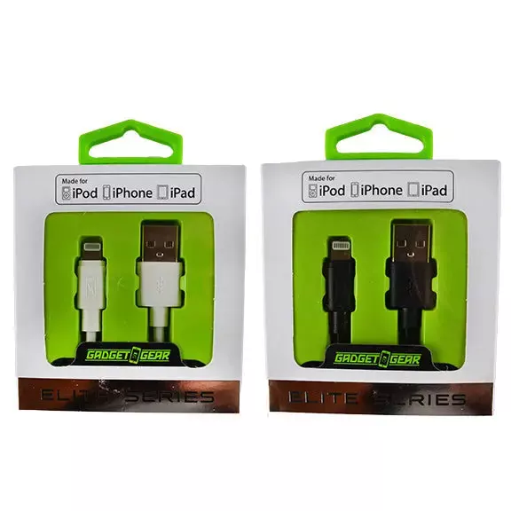 Charging Cable Elite USB to Lightning 3FT - 3 Pieces Per Pack 22330