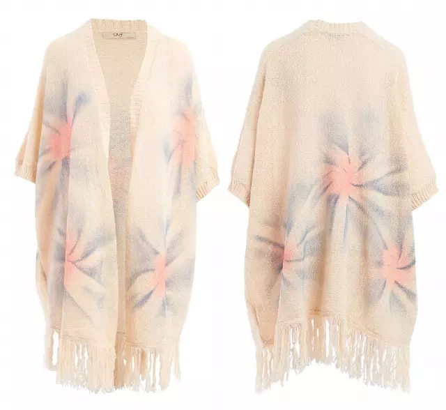 16161- ON SALE - $5 EACH - Fringe Cardigan (6-PCS PRE-PACK)
