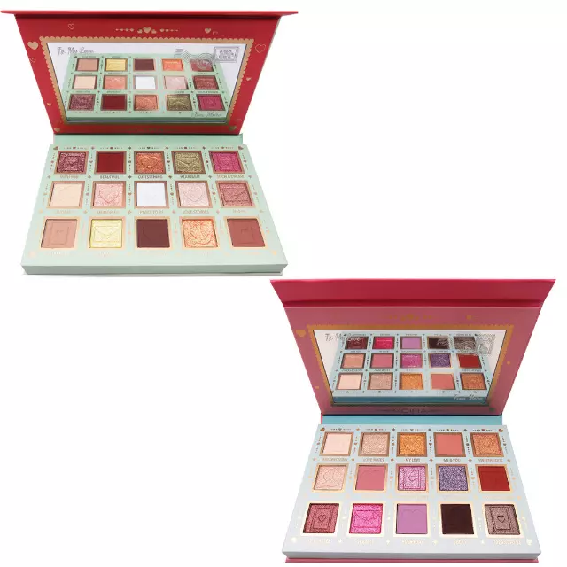 Moira Beauty Love Letter Series Pressed Pigment Palette Assorted - Wholesale 4 Units (LVP001-002)