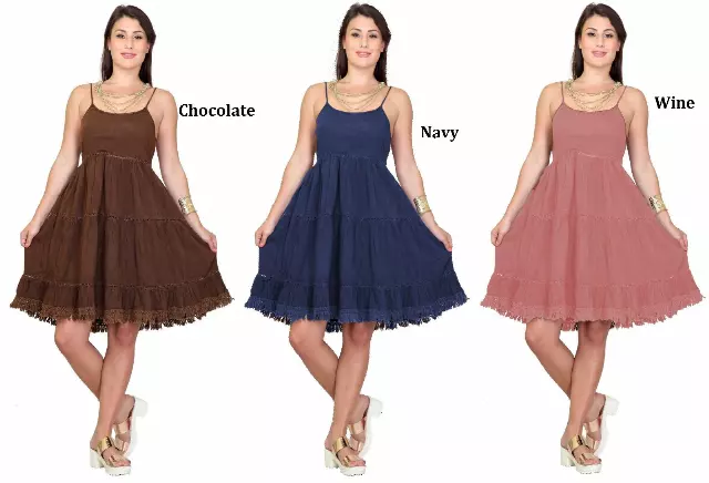 PNA-1147 - Lightweight & Comfortable Casual Cover-Up Dress (6-PCS PRE-PACK)