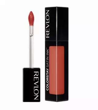 Revlon ColorStay Satin Ink Crown Jewels Long Lasting Lipstick with Vitamin E, 038 Citrine Queen