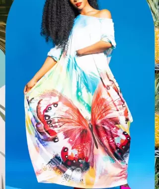 22133 Butterly Knit Maxi Dress- One Size (3-PCS Per Pack) ($20.00 Each)