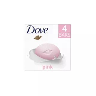 Dove Bar Soap Pink 90g 4 Pack Case of 12
