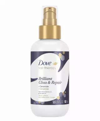 Dove Hair Therapy Leave-in Hair Treatment – Brilliant Gloss & Repair, 5.5 fl oz