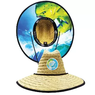 HIGH TIDE MAHI MAHI STRAW HAT