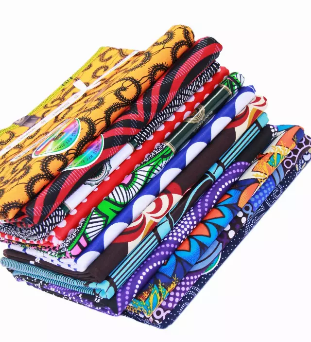 Mystery Box of 100% Cotton African & Dashiki Print Fabric/ 6 yards - (6 Pcs) Only for $72- $12 EACH