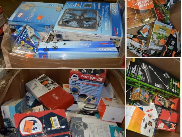 Home Depot General Merchandise Truckload · 22-24 pallets · store returns