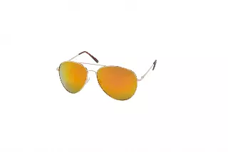 Vintage Style Metal Frame Aviators with Revo Mirrored Lenses J0893-REVO