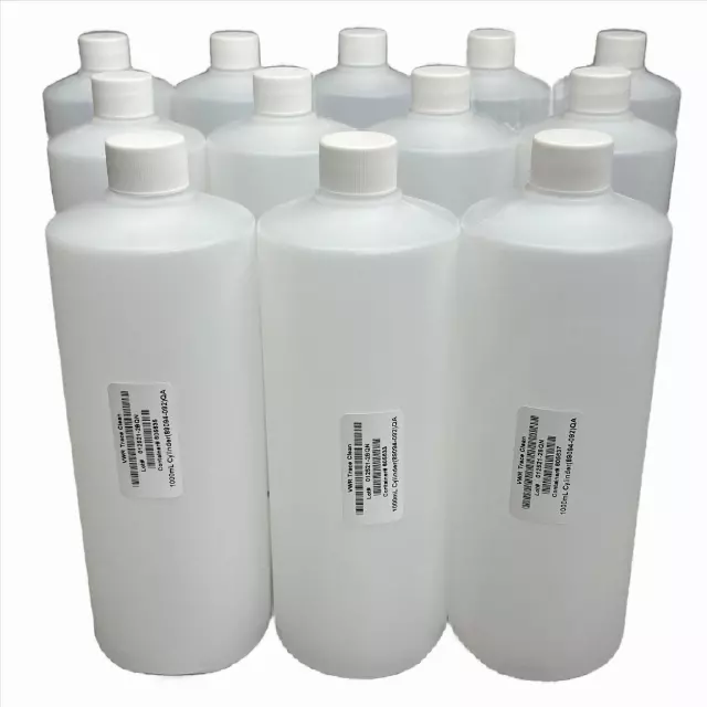 VWR TraceClean Cylinder Bottles 1000mL 12 ct. Natural #89094-092