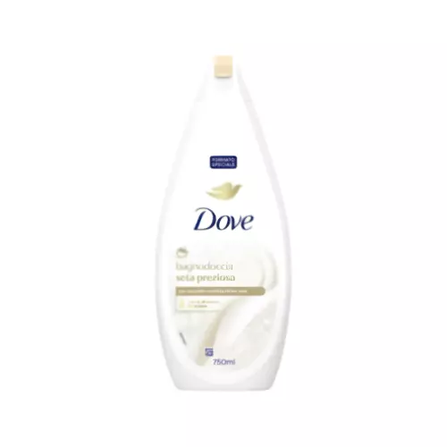 DOVE BODY WASH BAGNODOCCIA SETA PREZIOSA SILK 750ml CASE PK 12