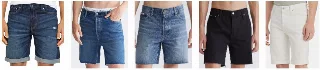 Calvin Klein Wholesale denim shorts assortment 24pcs.