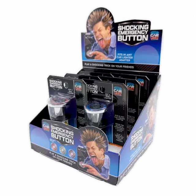 Practical Joke Gag Shock Car Lighter - 6 Pieces Per Retail Ready Display 26425