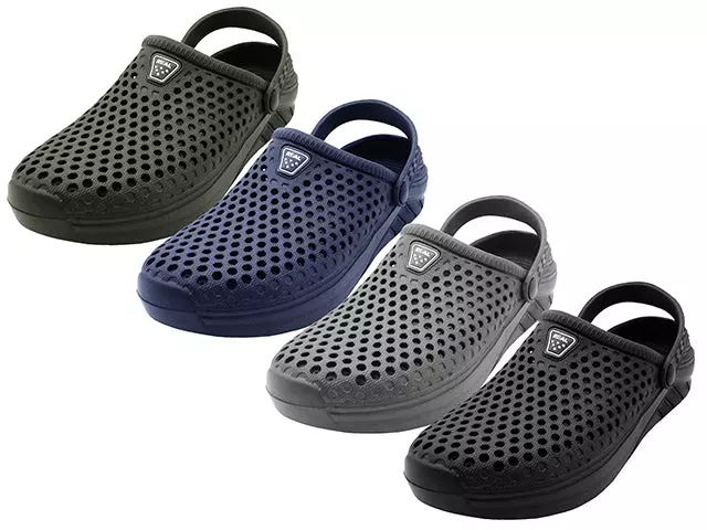 S8820L-D - Wholesale Women's "Wave" Soft Hollow Comfortable Sport Clogs