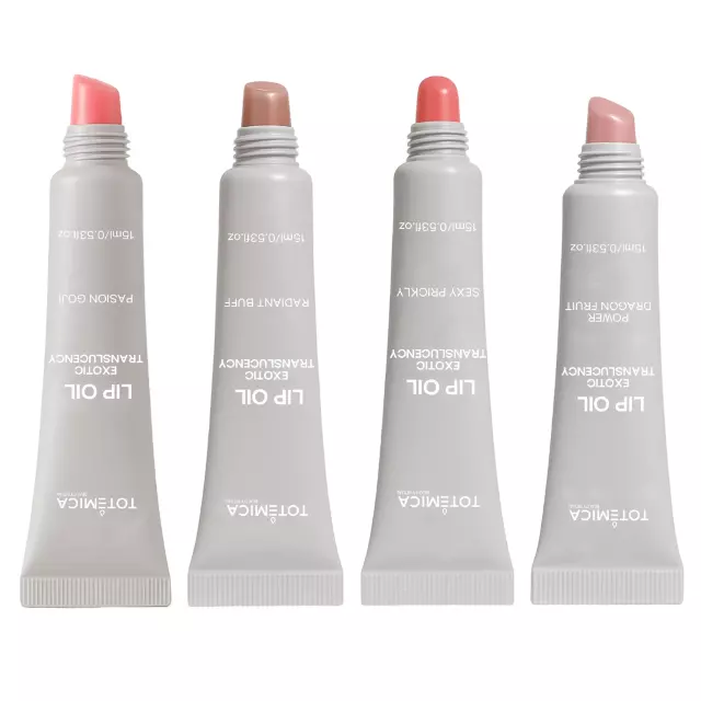Totemica Lip Oil Exotic Translucency Assorted - Wholesale 4 Units (TBR24-LASS)