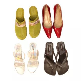Vintage Women's Y2K Shoe Mix of 20
