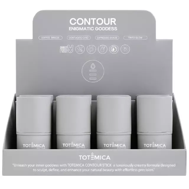 Totemica Contour Enigmatic Goddes - Wholesale Display 12 Units (TBR24-F3DIS)