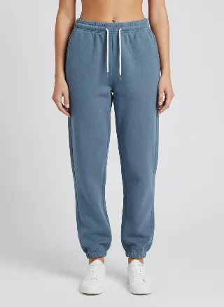 Women’s Fleece Jogger Pants #07 — Blue / S-M-L-XL