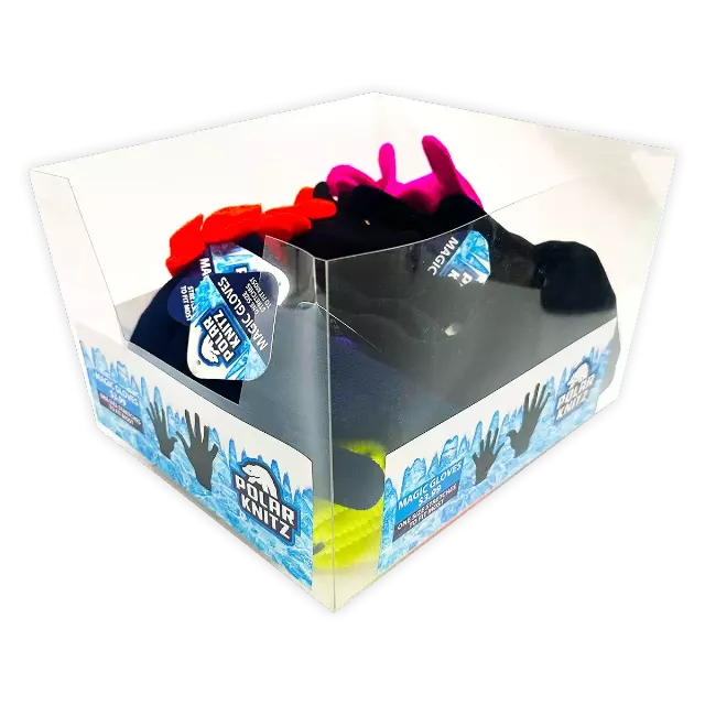 Winter Gloves One Size Fits All Assortment - 18 Pair Per Retail Ready Display 22692