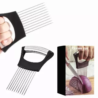 Stainless Steel Assistant Vegetable And Meat Slicer Holder