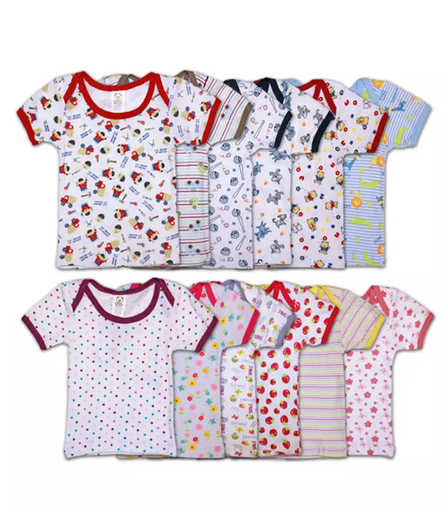 TEDDY BOOM NB Printed Tops (6 Dz Minimum) - 5013