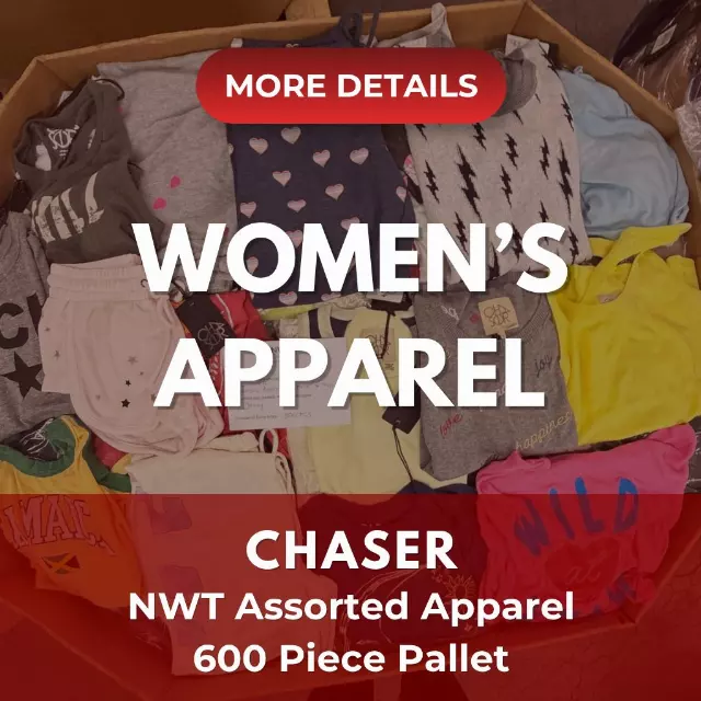 CHASER | Women's Assorted | 500 Pieces | Pallet #PA-573