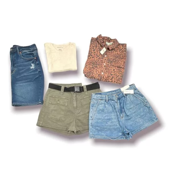 American Eagle Wholesale store stock apparel 100pcs.
