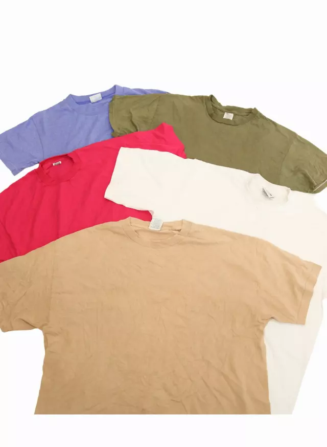 Vintage & Modern Blank Printing T-Shirt Mix Of 20