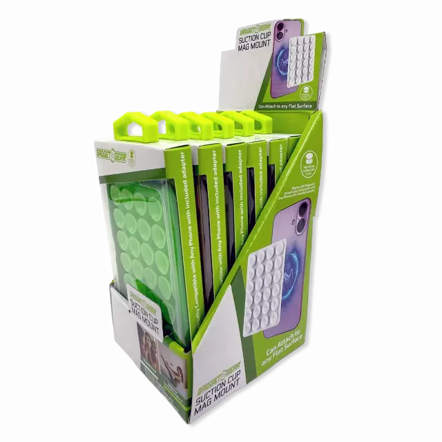 Suction Cup Magnetic Mount - 6 Pieces Per Retail Ready Display 26279