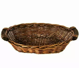 MS1576-18 – 18” Oval Honey Stain Tray N-Liner-“each” Min 12 Pcs – Case 30 pcs