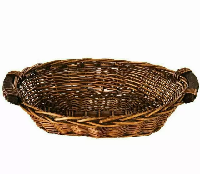 MS1576-18 – 18” Oval Honey Stain Tray N-Liner-“each” Min 12 Pcs – Case 30 pcs