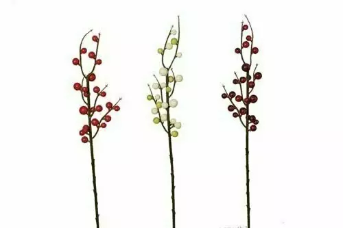 PLX4000Red – 13” Plastic berry spray x35 berries “dz”- Min 6 – Case Pack 96