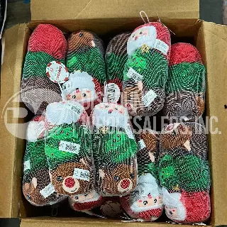 Christmas Holiday 3-Pack Shower Loofahs lot · 3 units