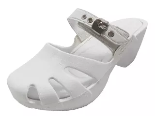 S5800G - Girl's Wedge Clog Sandals — White (S5800G-W) / 11-4 Assorted