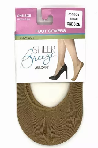 #6-G-7300 ‘Gildan’ Women’s Foot Covers – $.15 per pack (60 Pairs)