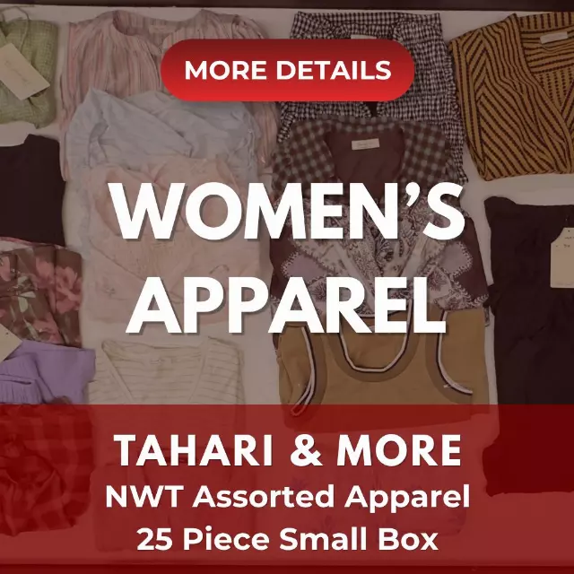 Tahari and more | Assorted Women's Apparel | 25 Pieces | New with Tag |Small box #SMA-392