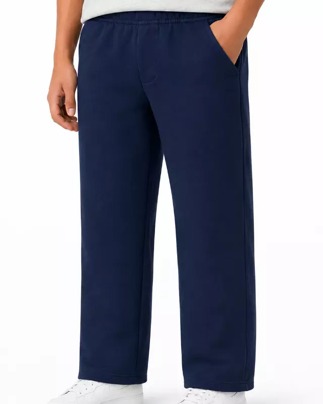 Boys' Fleece Pants #17 — Navy / 4-5-6-7